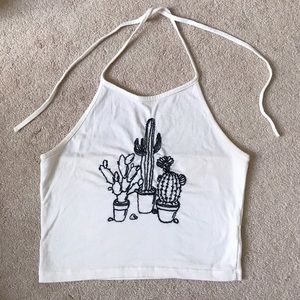 Brandy Melville Halter Top